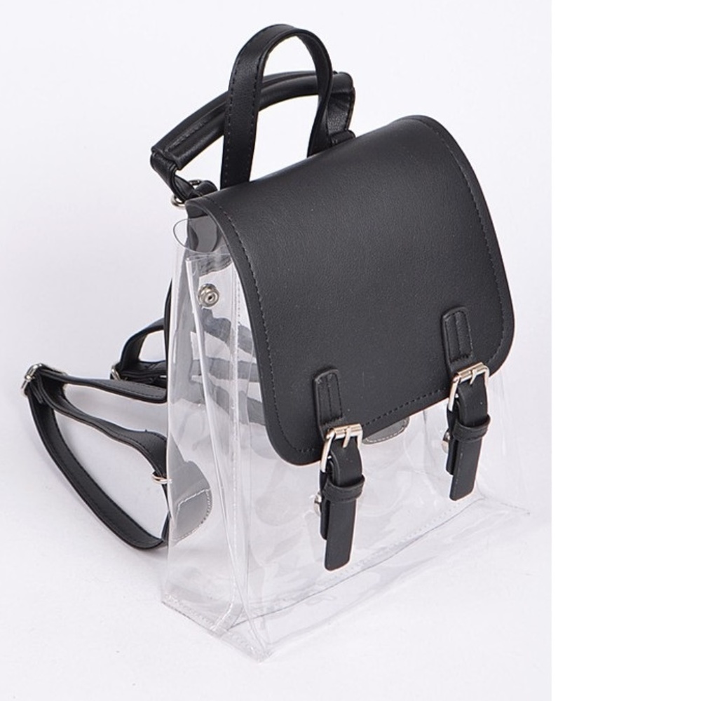 TRENDY CUTE MINI CLEAR BACKPACK